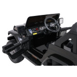 Elektrické autíčko Jeep Wrangler Rubicon Lift 4x4, 24V - čierne